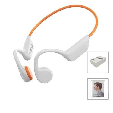 Imagem de X7 TWS Fones de Bone Bluetooth De Condução headset com 32G MP3 Player IPX8 À Prova D'água Fone (Laranja)