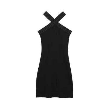 Imagem de Vestido Tubo Elástico Feminino Chique De Verão Elegante Para O Dia a D