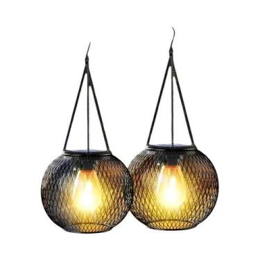 Imagem de Lanterna Solar À Prova d'Água Para Exterior, Luzes Decorativas Para Ja