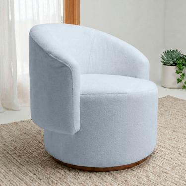 Imagem de Poltrona Decorativa Orgânica Espanha Sala e Recepção Bouclê