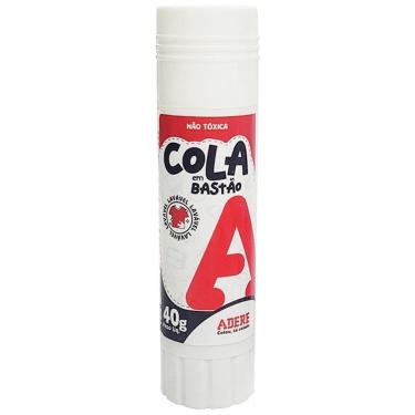Imagem de Cola Bastao Escolar Branca Adere 40G