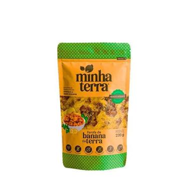 Imagem de Farofa Artesanal Banana da Terra vegano Minha Terra - 220g