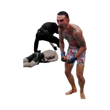 Imagem de Pôster UFC De Artes Marciais Mistas Em Tela, Arte De Parede Com Design