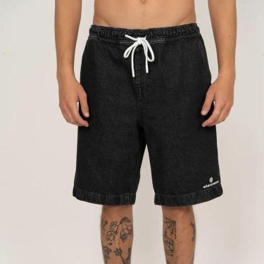 Imagem de Bermuda jeans Element Street Denin Preto-Masculino