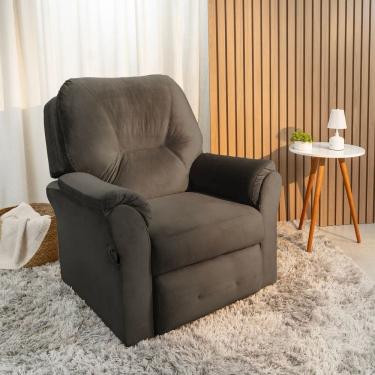 Imagem de Poltrona Reclinável Solo Cabecasa Madeiraoriginals Grafite