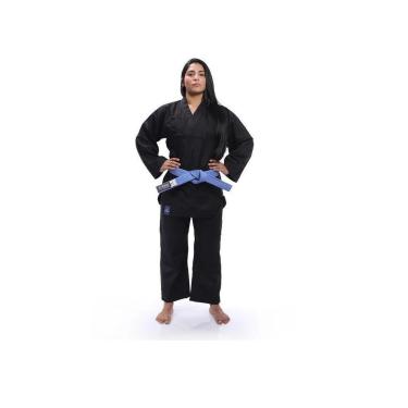 Imagem de Kimono Torah Kung Fu Reforçado Preto - Adulto-Unissex