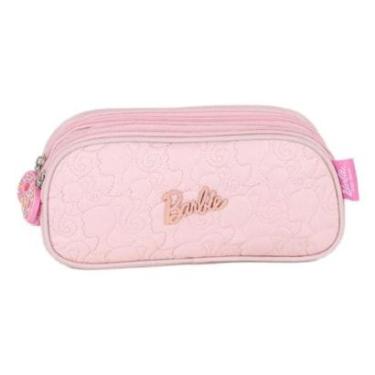 Imagem de ESTOJO LUXCEL TRIPLO BARBIE ROSA-Feminino