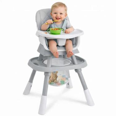 Imagem de Cadeira de alimentacao ragaluma luppa 12 em 1 - cinza
