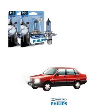 Imagem de Lâmpadas Farol Fiat Duna Philips H4 BlueVision