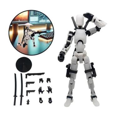 Imagem de Boneco Dummy 13 ActionPro Articulado para Exposição BRANCO - NEWRAI3D,