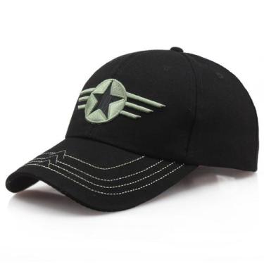 Imagem de Boné de beisebol Fives Pointeds Stars Anime Snapback Cotton - yiweisai
