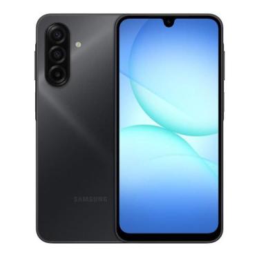 Imagem de Smartphone Galaxy A17 4G, Preto, 128GB, Tela 6.7", Câmeras 50MP+5MP+2M