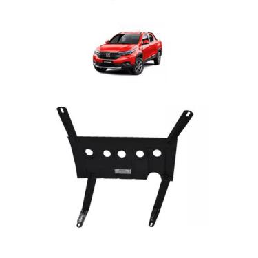 Imagem de Protetor De Carter Peito De Aço Fiat Strada 2020 21 22 23 24 25 - Avan