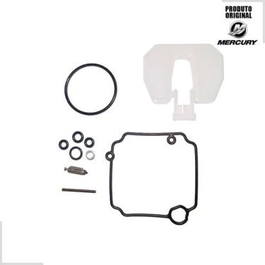 Imagem de 8m044577 Kit Reparo Carburador Original Motor Mercury 20hp