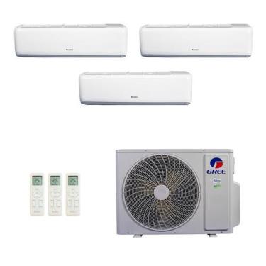 Imagem de Ar-Condicionado Multi Split Inverter Gree 30.000 (2x Evap HW 9.000 + 1