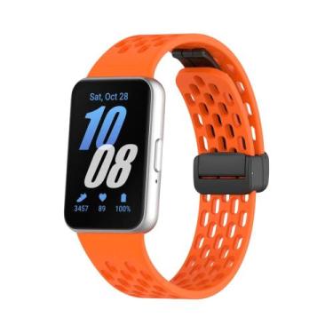 Imagem de Pulseira De Substituição Para Samsung Galaxy Fit 3, Faixa De Silicone 
