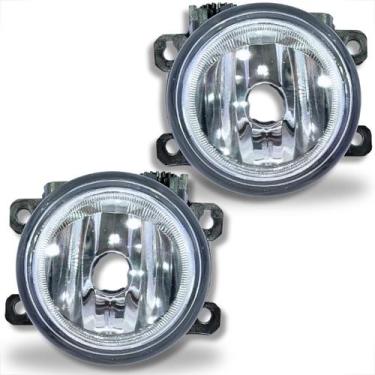 Imagem de Kit Farol De Milha Neblina Auxiliar Fiat Mobi Argo E Cronos C/ Botao M