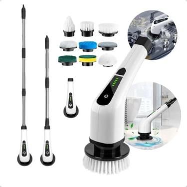 Imagem de Escova de Limpeza Elétrica 9 em 1USB Giratória Multi Funções - Tesla S