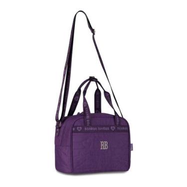 Imagem de Bolsa Térmica Feminina Lancheira Escolar Rebecca Bonbon - Clio, Lilás