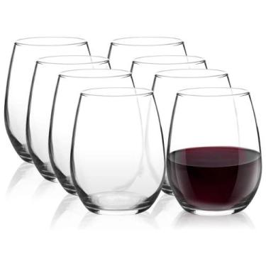 Imagem de Jogo 6 Copos De Vidro Vinho Drinks Sucos Cerveja 530ml Pasabahce - Dag