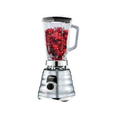 Imagem de Liquidificador New Osterizer Clássico Chrome Oster 1,25L, Prata, 110V