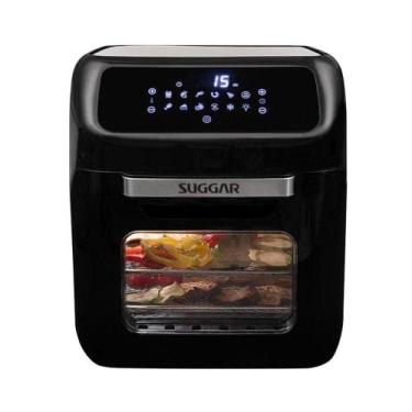Imagem de Fritadeira Air Fryer Suggar FT1202PT 12L com Painel Digital e Cesto An