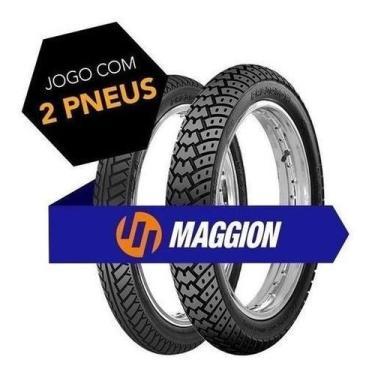 Imagem de Par Pneu Cg 125 150 Titan 909018 27518 Maggion Predador