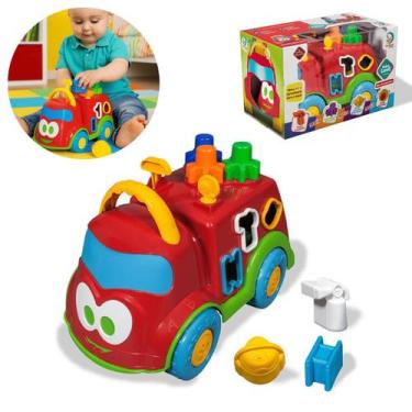 Imagem de Brinquedo Infantil Educativo Dino Bombeirinho Baby Land - Cardoso Toys