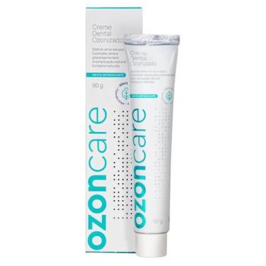 Imagem de Creme Dental Ozonizado Sem Flúor Ajuda Dentes Sensíveis Ozon - OZONCAR