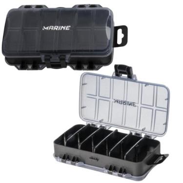 Imagem de Caixa Organizadora Pesca Double Box 11 Divisórias Dupla Face - Marine