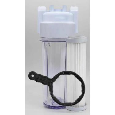 Imagem de Filtro Caixa D'água Refil Plissado Transparente 10" - Congratulations 