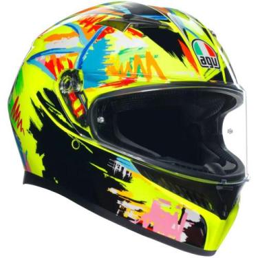 Imagem de Capacete AGV K3 Rossi Winter Test 19, 60, Amarelo