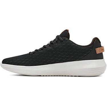 Imagem de Under Armour Tênis feminino Ripple Elevated, Preto (002)/Cinza Pitch, 5