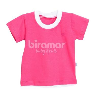 Imagem de Camiseta para Bebê e Kids Manga Curta rn - Pink