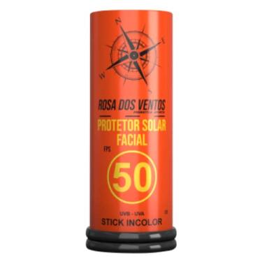 Imagem de Rosa dos Ventos Protetor Solar Facial FPS50 12g Vegano Incolor Dermatologicamente Testado