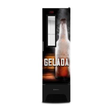 Imagem de Cervejeira Vertical Metalfrio Optima 287 Litros Com Porta Glass Viewer