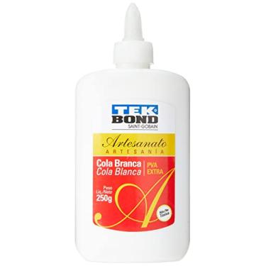 Imagem de Cola Para Artesanato Branca Pva Extra 250g. - 01 Unidade, Tekbond, 22401000250, Multicor