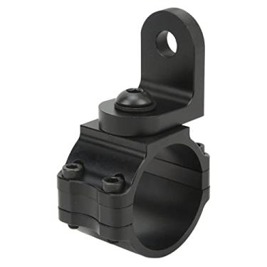 Imagem de Acouto UTV Whip Mount Alumínio Ajustável Resistente À Prova de Ferrugem Preto Suporte de Força Forte Suporte de Bandeira UTV Adequado para Barra de Rolagem