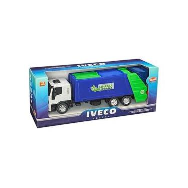 Imagem de Brinquedo Caminhão Iveco Coletor Lixo Usual Brinquedos