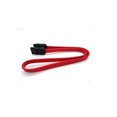 Imagem de Kit 20 Cabos De Dados Sata Macho Uso Em Hd Ssd Drive Gravador 45cm Cada