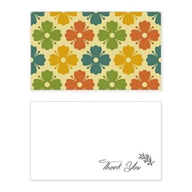 Imagem de Flores de cor doce, pétalas de grama, cartão de agradecimento, papel de aniversário, agradecimento de casamento