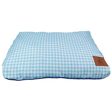 Imagem de Caminha Almofada Para Cachorros Grandes Pet Azul 114x103Cm - Tamanho G
