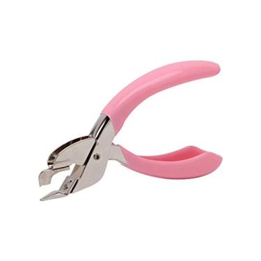 Imagem de newrong of Staples Material de escritório eficiente, economia de trabalho, mini grampeador de unha de escritório, grampeador sem esforço, rosa