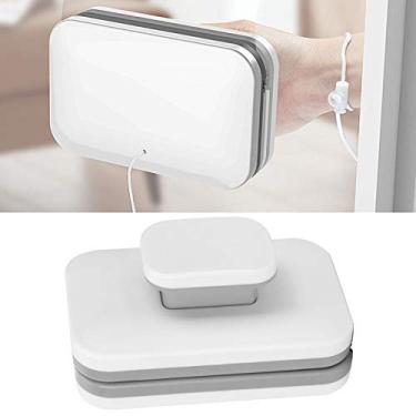 Imagem de acessório de limpeza de vidro de dupla face ajustável para uso doméstico,Limpador de limpador magnético de janela, ferramenta de limpeza de janela Brus de limpador de superfície de vidro útil para ar