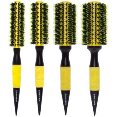 Imagem de 4UN Escova Thermal Ceramica Yellow 35/47/57/70MM Marco Boni