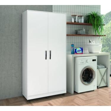Imagem de ARMÁRIO MULTIUSO CLEN 2/PORTAS LAVANDERIA MÓVEIS LONCIÊ 100% MDF