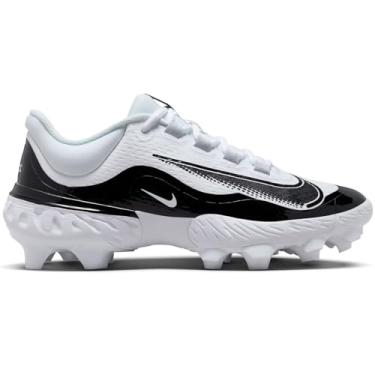 Imagem de NIKE Alpha Huarache Elite 4 Low MCS masculino FD6255-101, Branco/Preto/Platina pura, 40