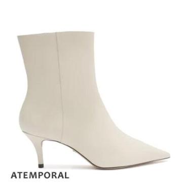 Imagem de Bota Feminina Arezzo Original Couro Cano Curto-Unissex