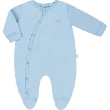 Imagem de Macacão Longo Hug Com Abertura Lateral Azul-Masculino