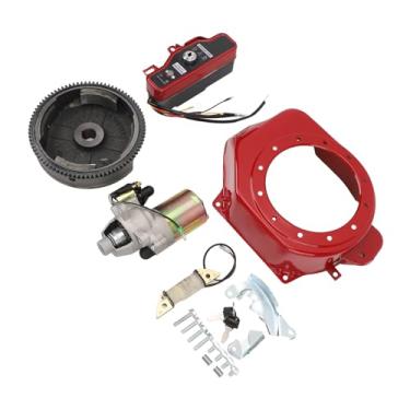 Imagem de Kit de Partida Elétrica, Interruptor de Partida Mais Suave, Tampa do Volante de Ignição do Motor de Partida Com Todos Os Acessórios, para Motores GX160 GX200 4 Tempos